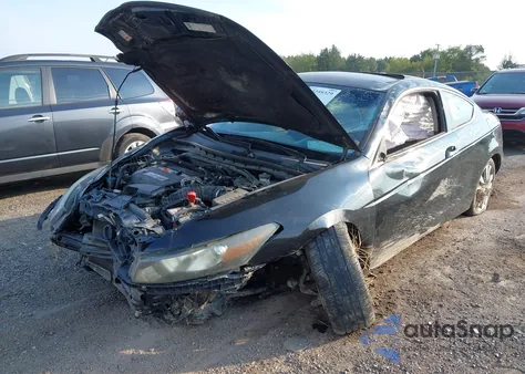 2009 Honda Accord 2.4 Ex-L from USA, damaged, VIN 1HGCS128X9A014707